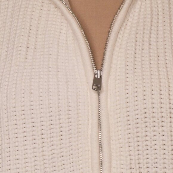 Tommy Hilfiger White Cotton Blend Sweater Cape Size XS / S - Picture 6 of 10